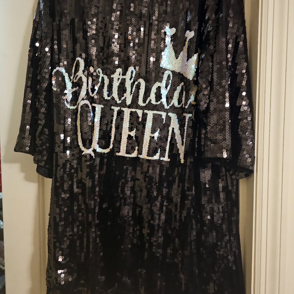 Beautiful Sequence Black And White Mini Dress - image 4